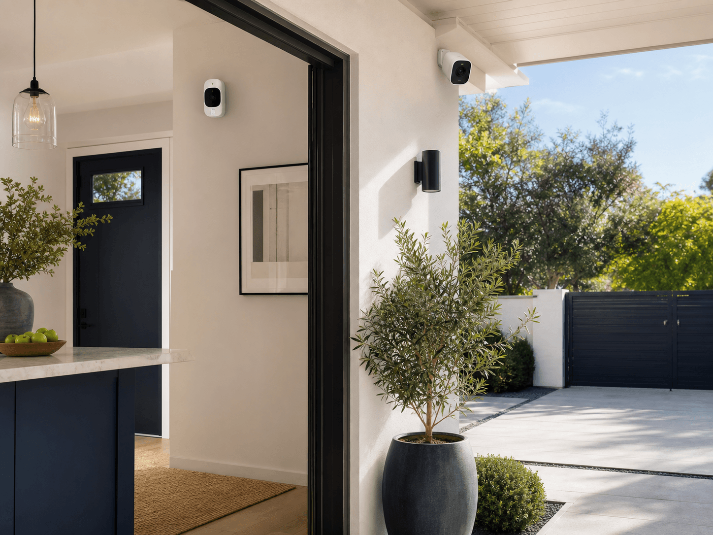 Property exterior showing areas that can be protected